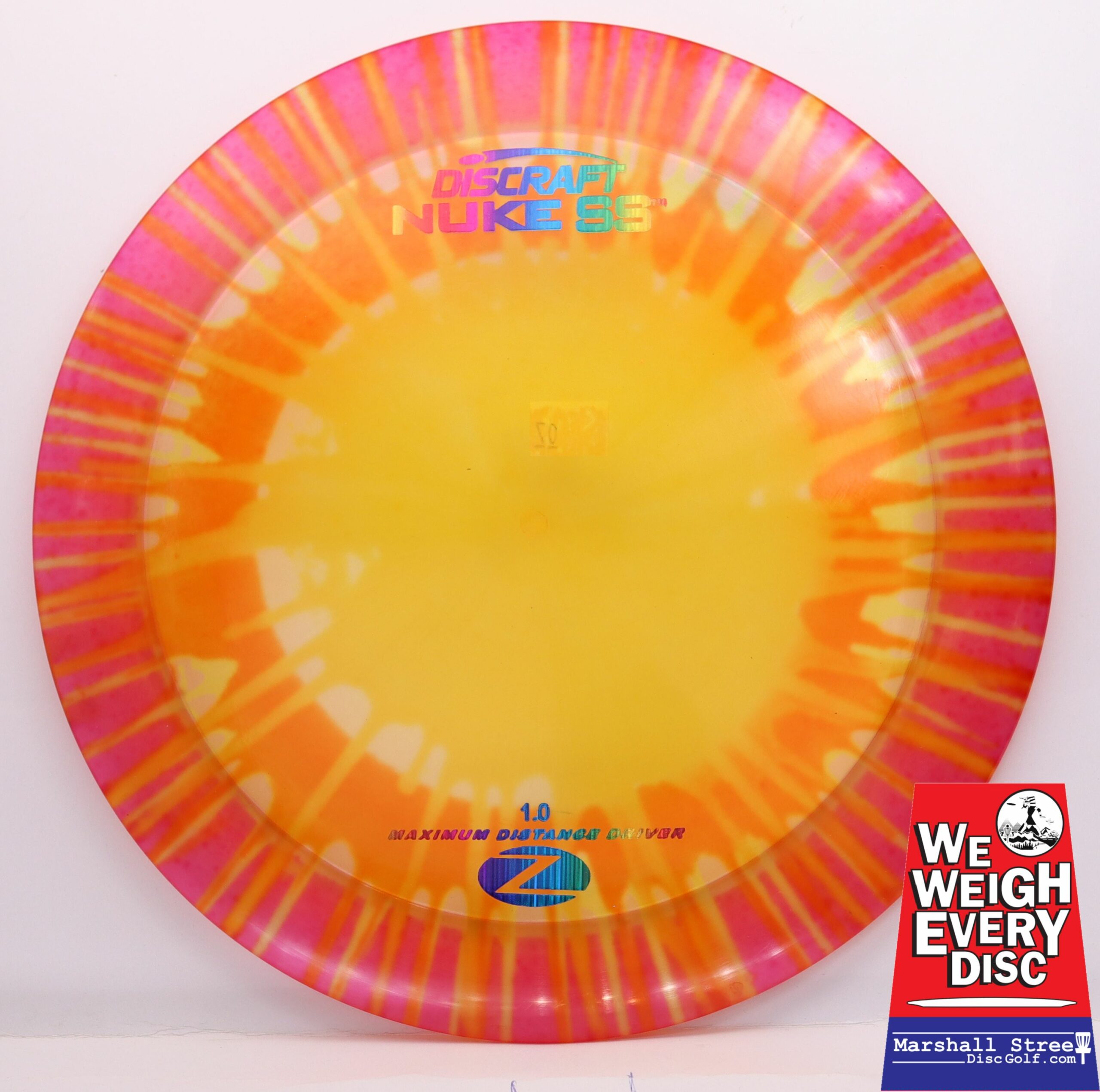 Tie-Dye Z Nuke SS • Marshall Street Disc Golf